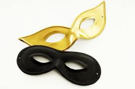 Fašiangové masky - plast